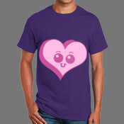 Chibi Pink Heart  - Ultra Cotton 100% Cotton T Shirt