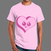 Chibi Pink Heart  - Ultra Cotton 100% Cotton T Shirt